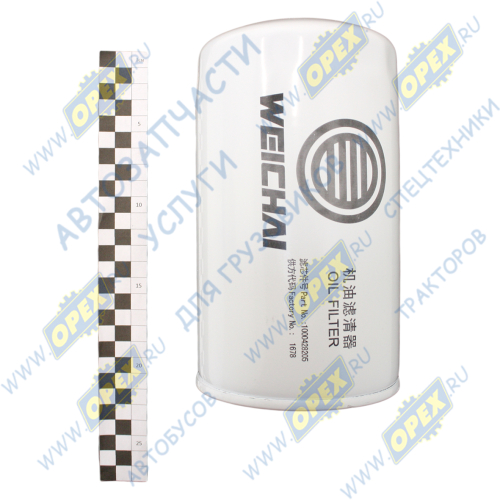 1000428205 Фильтр масляный M30x2 ф=100, H=195 Маз-5440,6430 дв. Weichai WP12 Weichai Power2